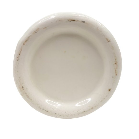 Vintage Florida Souvenir Creamer Mocking Bird Orange Blossom Flowers White Gold - Picture 11 of 12